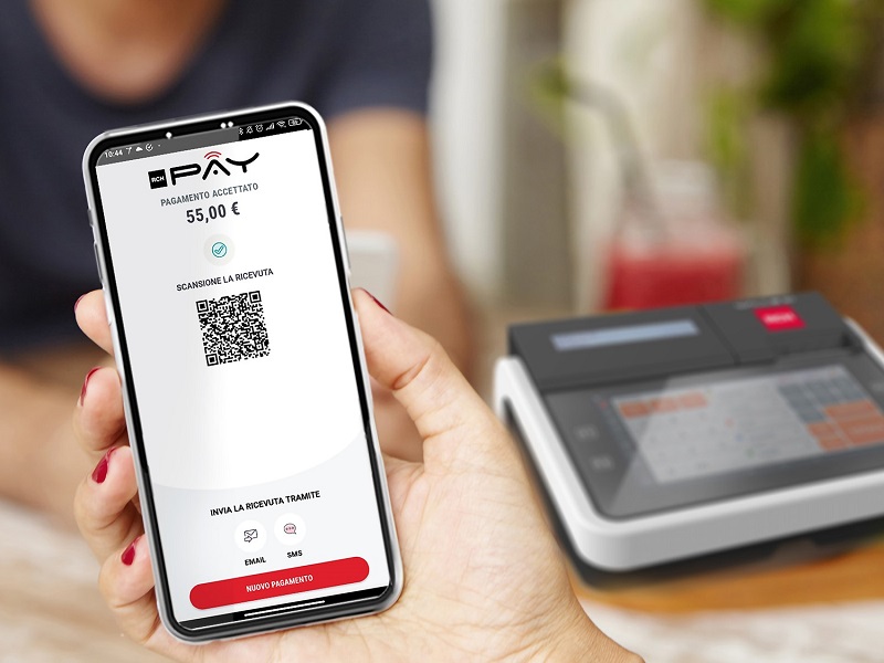 Rch lancia Pay, l&#039;app che trasforma i registratori di cassa in Pos per i pagamenti digitali